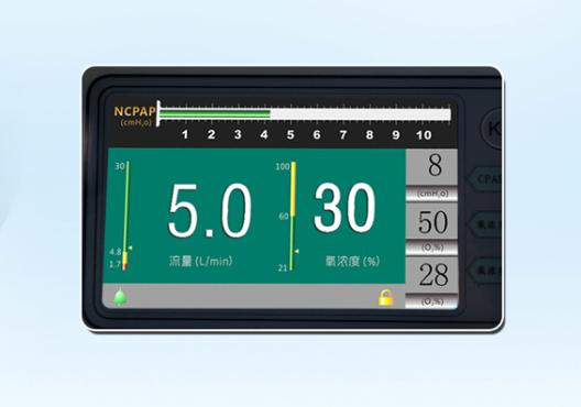 小兒CPAP無創(chuàng)呼吸機，超大液晶屏幕多功能小兒無創(chuàng)