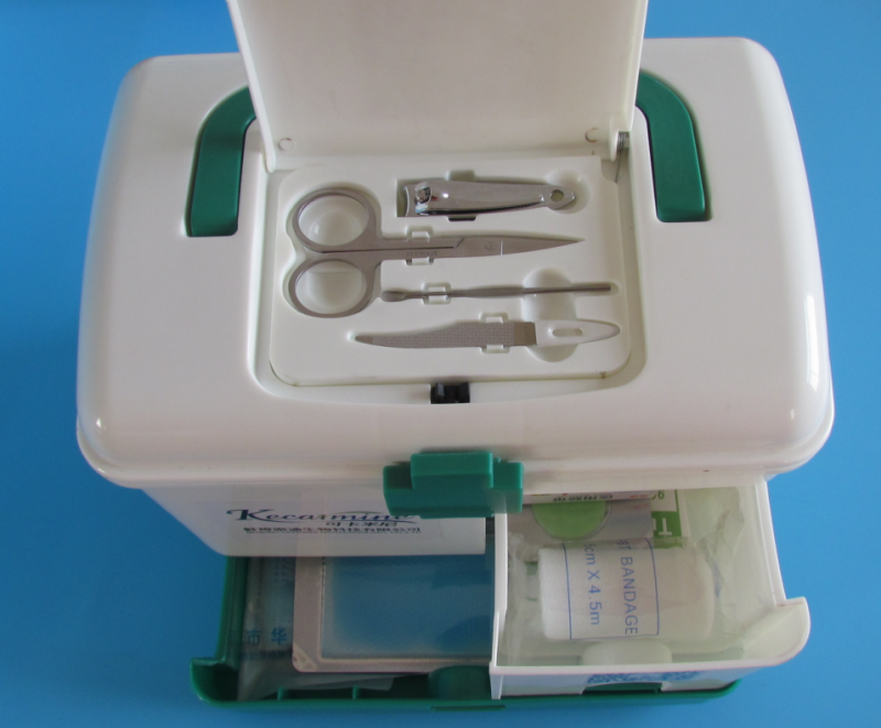 廠家直銷家庭急救箱/便攜式急救箱/車載傷口護理箱