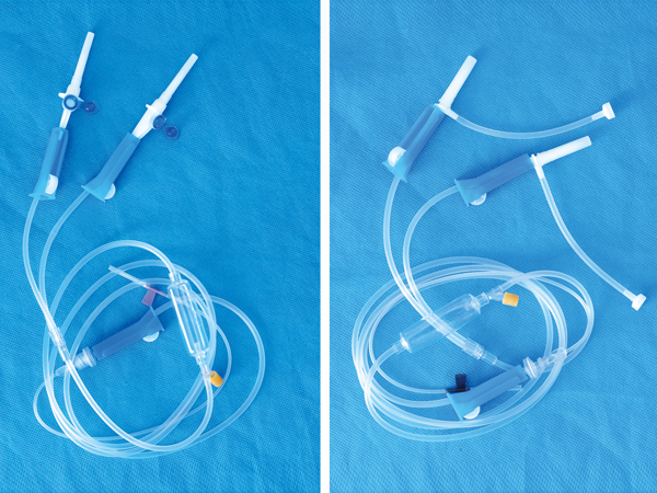 一次性使用輸液器 帶針（雙插瓶針）