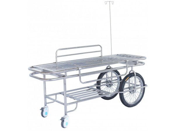 山東眾佳ZJ-Z4全不銹鋼兩大兩小輪擔(dān)架車（轉(zhuǎn)運(yùn)車）