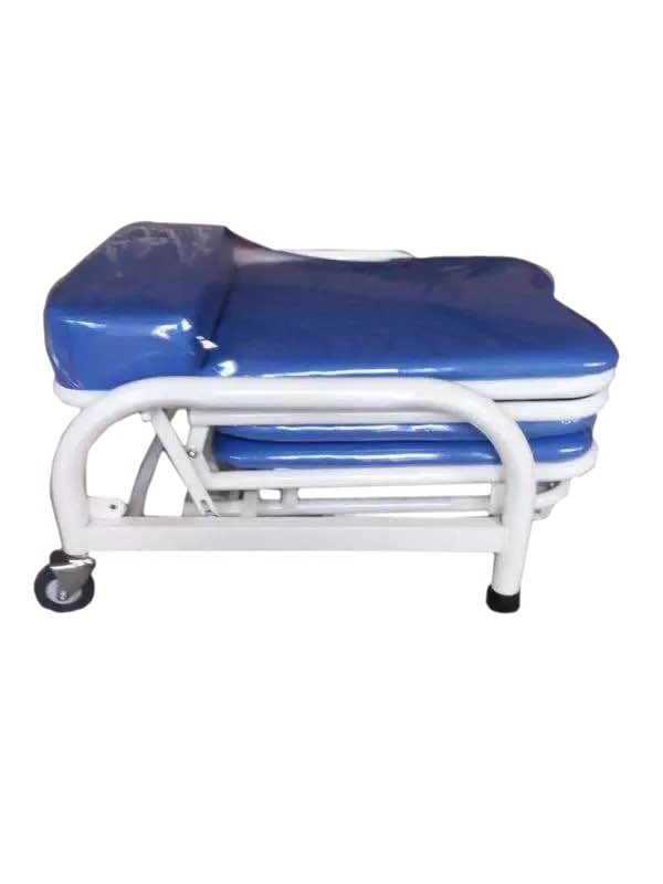 山東眾佳DY2鋼制噴塑陪護(hù)椅(可折疊放到病床下面)