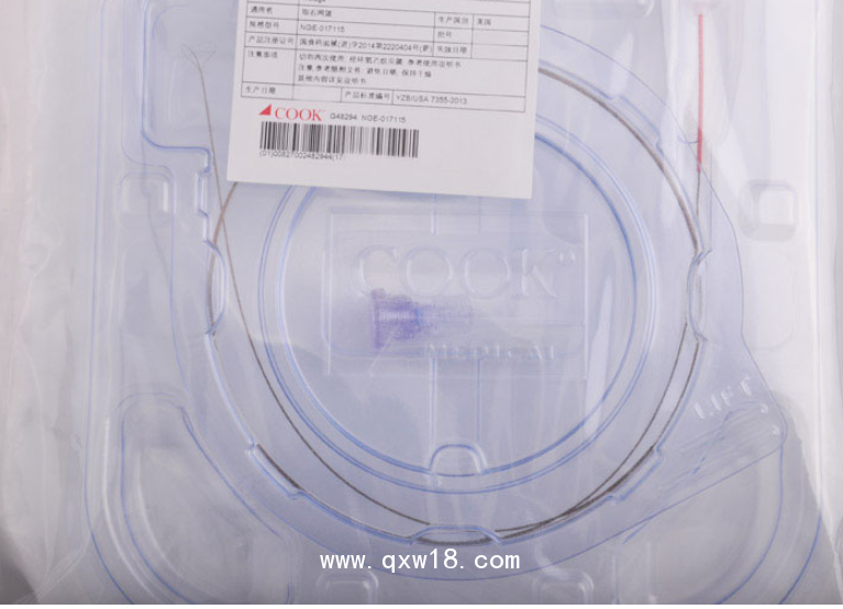 美國庫克鎳鈦合金取石網(wǎng)籃NGE-017115-MB