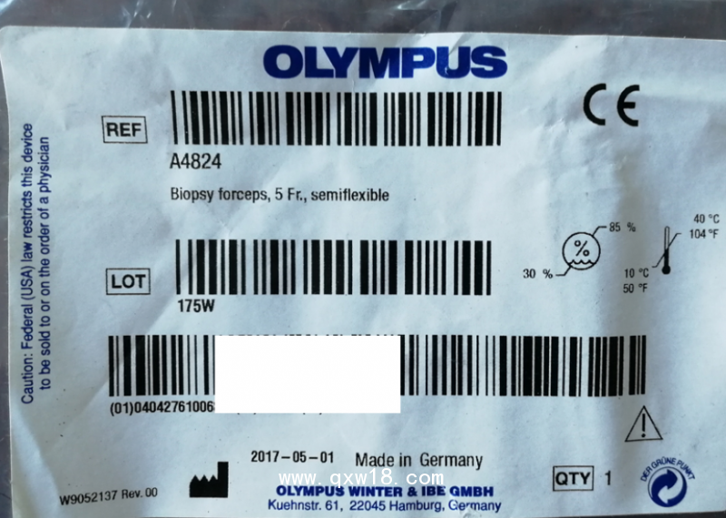 奧林巴斯 Olympus活檢鉗A4824
