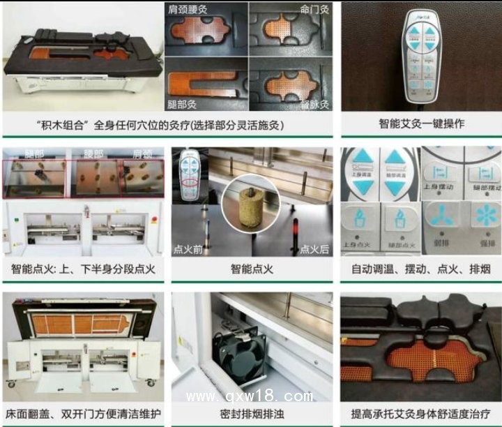 艾灸熏蒸治療床