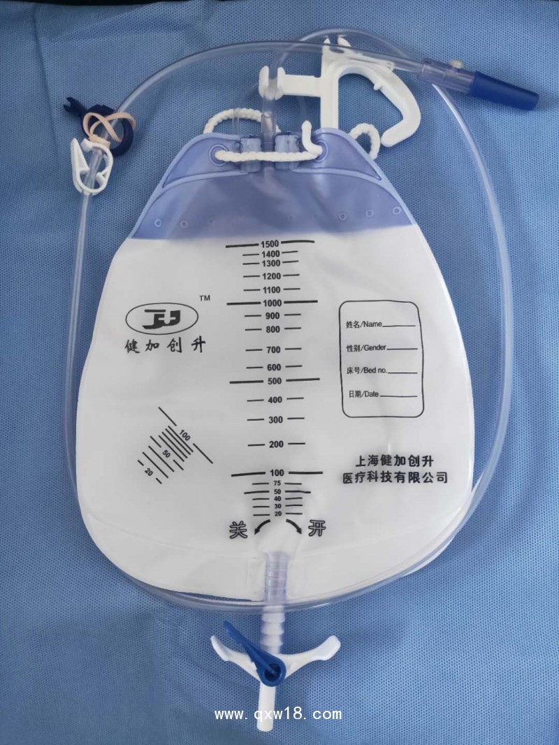 健加創(chuàng)升一次性使用引流袋