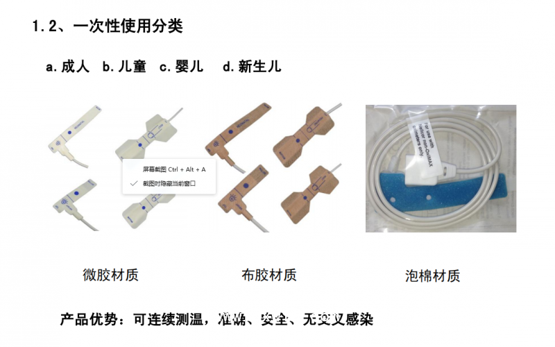 深圳安維森血氧探頭