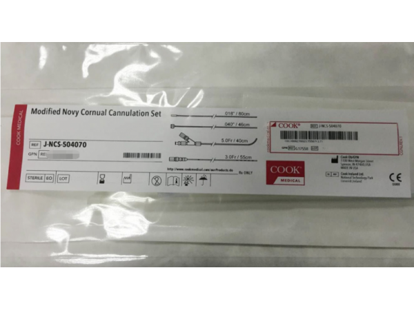 美國庫克輸卵管再通四件套J-NCS-504070