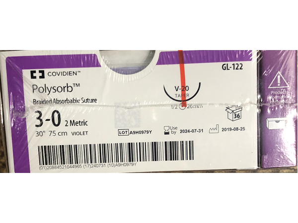 柯惠合成可吸收縫合線GL-122