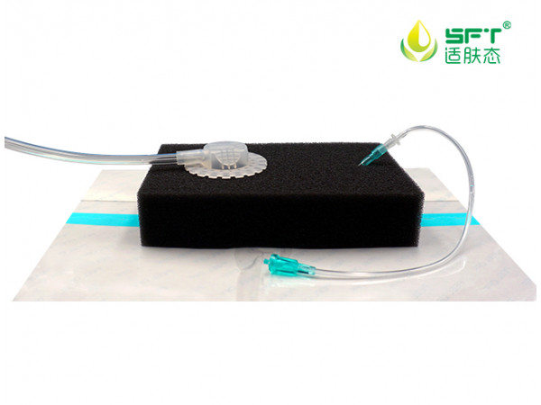 負(fù)壓封閉引流護(hù)創(chuàng)套裝——PU海綿+吸盤