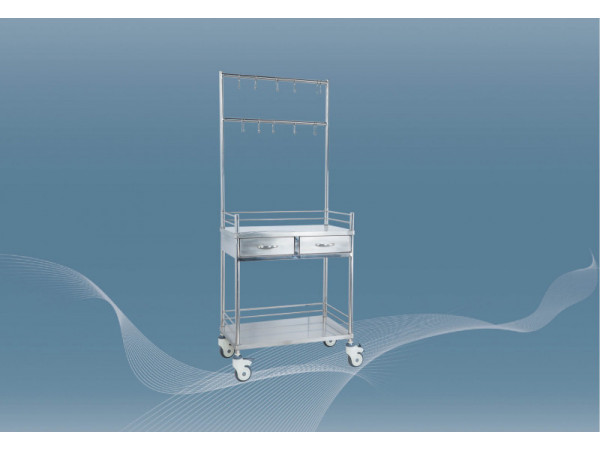 欣雨辰醫(yī)療 B8全不銹鋼輸液車 304不銹鋼醫(yī)用車