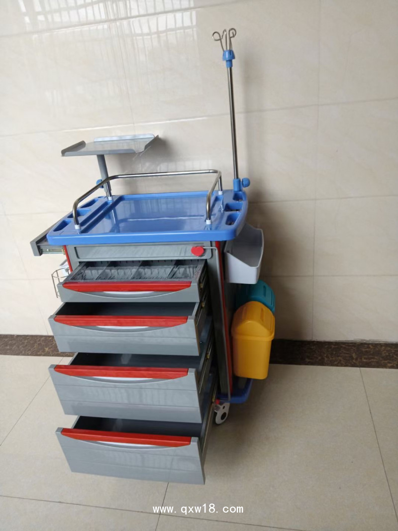 欣雨辰 C5ABS彩色急救車II型 ABS醫(yī)用推車 搶救車