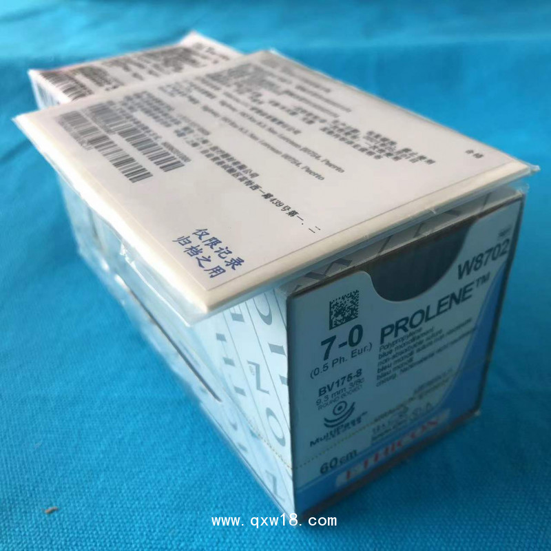 美國(guó)強(qiáng)生普理靈不可吸收縫線W8702