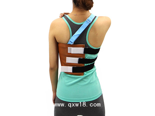 肋骨固定帶皮革款 肋骨帶 胸肋骨固定 醫(yī)用固定帶