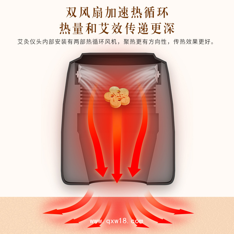 無煙艾灸儀 紅光艾灸治療儀LY-AJ07B