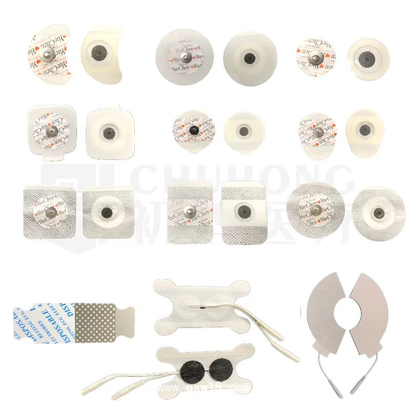 初鴻吞咽理療電極片 脈沖電極片 無(wú)紡布電極片 透藥電極片
