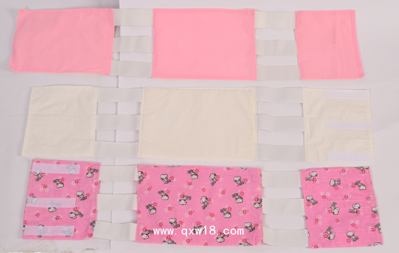 三片腹帶I型(粉）