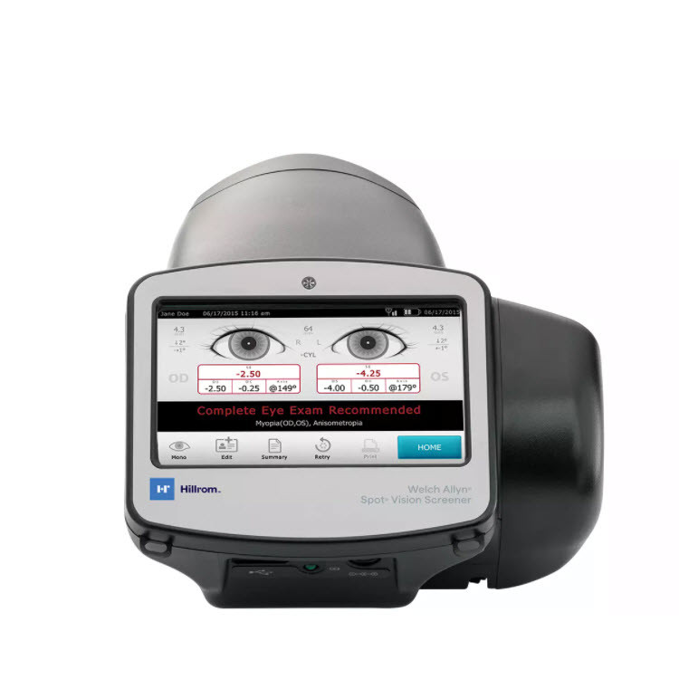 美國偉倫Spot VS100型雙目視力篩查儀
