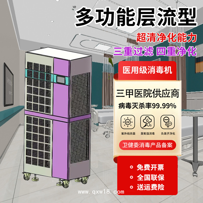 騰云牌多功能層流型空氣消毒凈化機(jī)