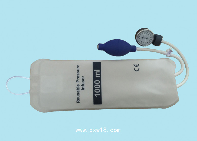 500ml壓力表式精密型輸液加壓袋