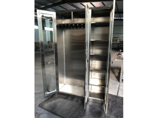 山東欣雨辰醫(yī)療 不銹鋼導(dǎo)管柜 可定制不銹鋼推車櫥柜