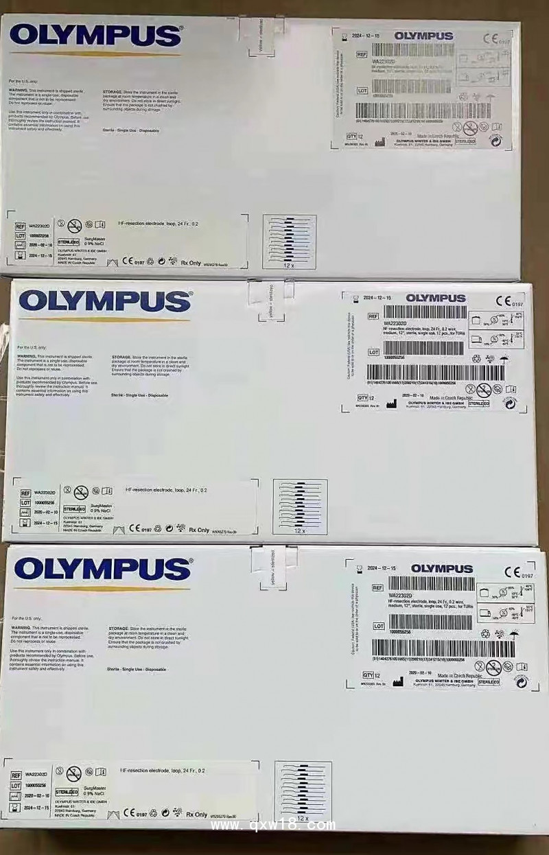 奧林巴斯高頻切除電極WA22302D電切環(huán)