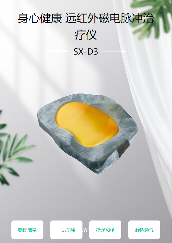 身心健康 遠紅外磁電脈沖治療儀 SX-D3