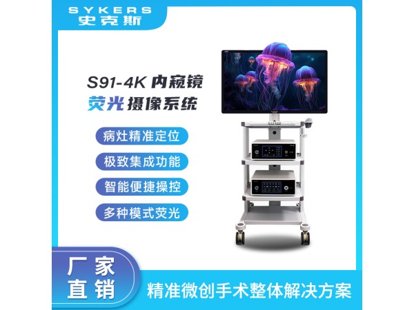 SYKERS 史克斯內(nèi)窺鏡 4K熒光內(nèi)窺鏡攝像系統(tǒng) 臺(tái)車 監(jiān)視器