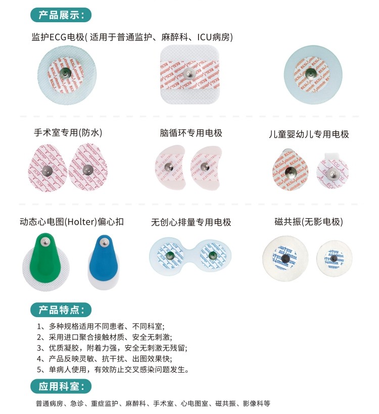 一次性使用心電電極