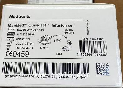美敦力胰島素泵耗材 軟針 MMT-399A