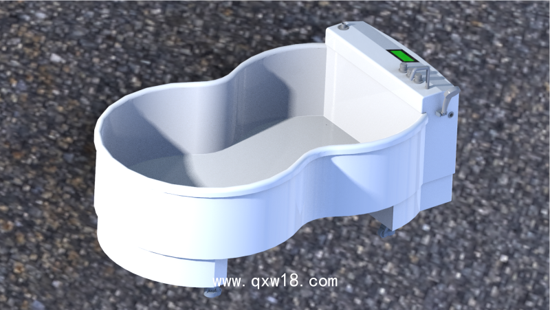 蝶形浴槽、8字浴槽、哈伯特浴槽