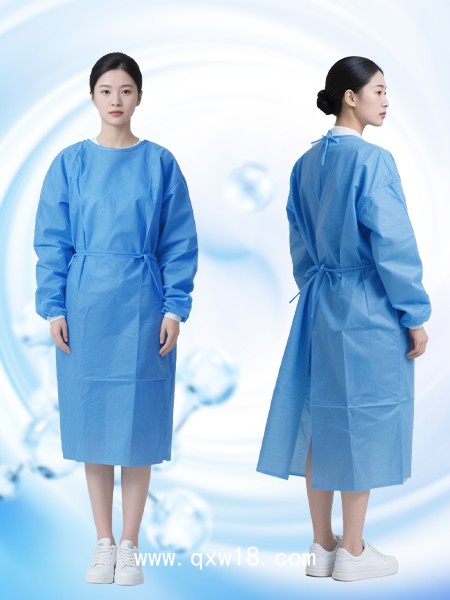 一次性隔離衣無紡布反穿防護服工作服