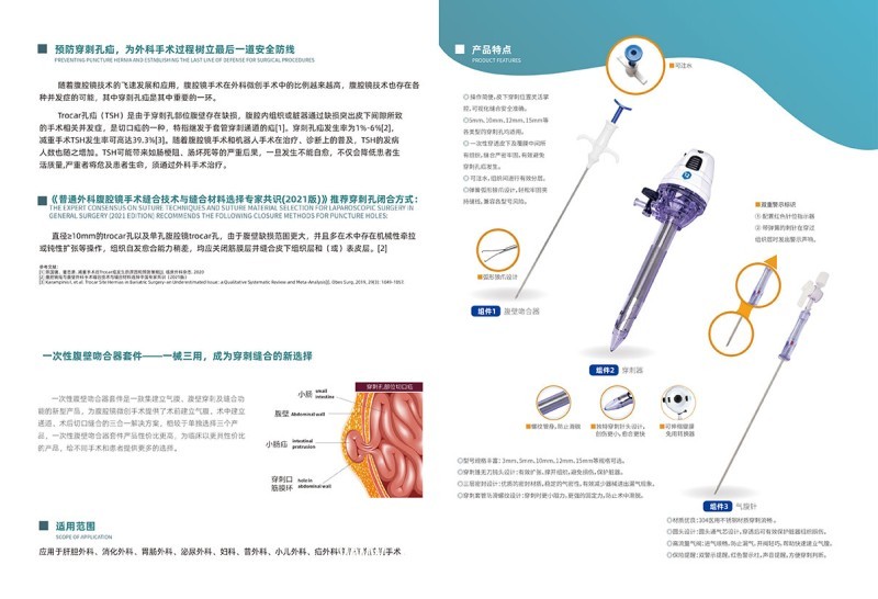 一次性使用腹壁吻合器套件