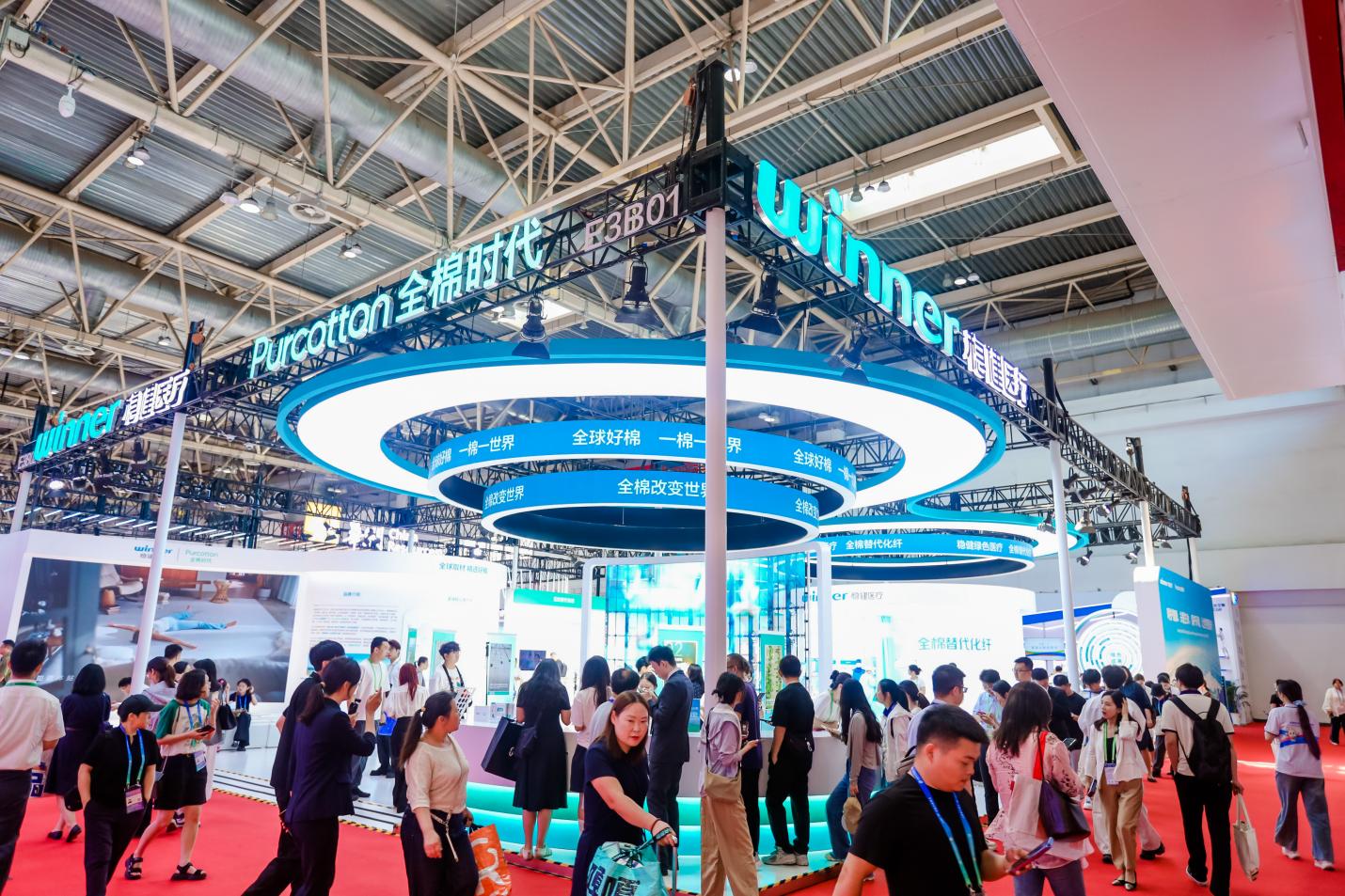 穩(wěn)健醫(yī)療&全棉時(shí)代場(chǎng)地人流